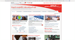Desktop Screenshot of expert-comptable-international.info